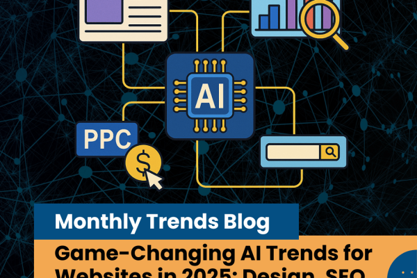 Game-Changing AI Trends for Websites in 2025: Design, SEO, PPC, and Search Engines